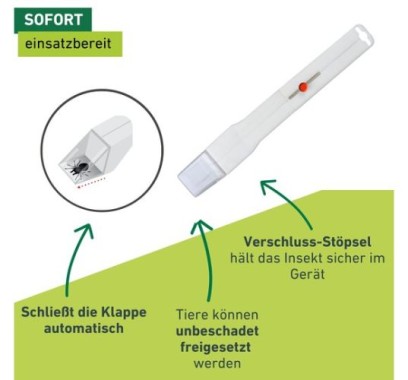 Windhager Spinnen- und Insektenfänger Easycatch, Weiß, 03267