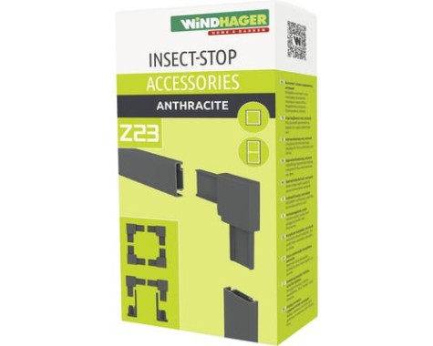 IS Plus Eckverbinder Fenster + anthrazit  04543