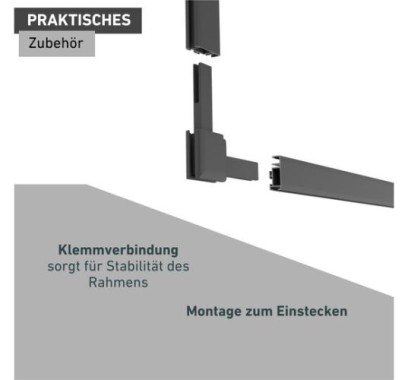Preview: IS Expert Eckverbinder Fenster weiss  04544