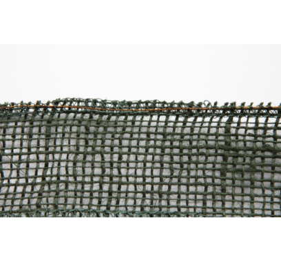 Preview: Windhager Jute-Dekoband randverstärkt ÖKO, 5 cm x 10 m, grün, 06882