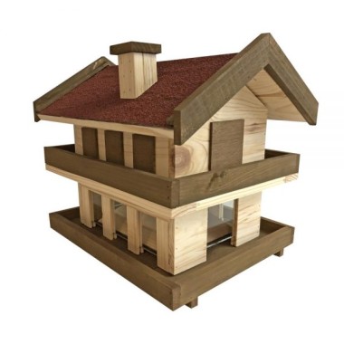 WINDHAGER Vogelfuttersilo „Landhaus XL“, 32x28x18 cm, 07019