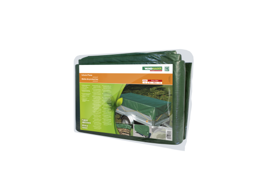 Windhager Schutzplane MEDIUM, 100 g/m², 3 x 4 m, Grün, 7031