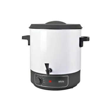 Silva Heißgetränkeautomat HG-E 1800W, Volumen 30L, Auslaufhahn, weiß, 415013