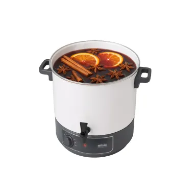 Silva Heißgetränkeautomat HG-E 1800W, Volumen 30L, Auslaufhahn, weiß, 415013