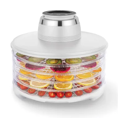 Preview: Silva Homeline Dörrautomat DA 501,5 Etagen Ø 32 cm, 35–70 °C Thermostat, 300 W, 427002