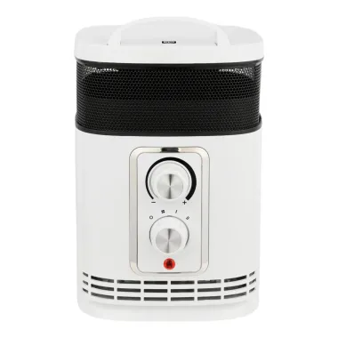 SHX PTC-Heizlüfter 360-Grad 1500W, Energiesparender Heizlüfter, Leiser Betrieb, SHX360PTC