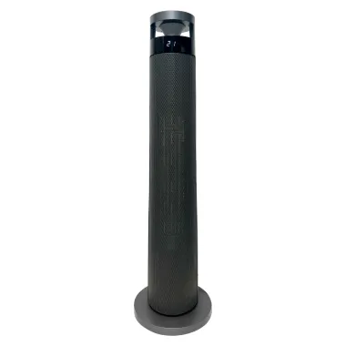 SHX PTC-Heizlüfter 2000W, Grau 240x860x240mm, mit ECO-Modus, SHXPPTC20R