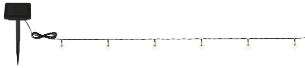 Preview: GLOBO Solarbetriebene Outdoor Lichterkette, 36802-20