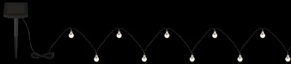 GLOBO Solarbetriebene Outdoor Lichterkette, 36802-20