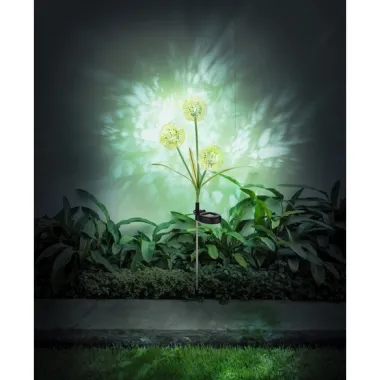 Preview: GLOBO Solarleuchte Pusteblume, IP44, 33599G