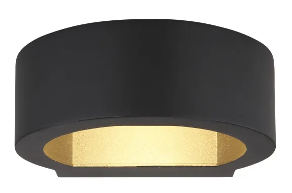 Preview: Globo Außenleuchte SLICE I, schwarz, IP54 7W 3000K 200LM, 34313