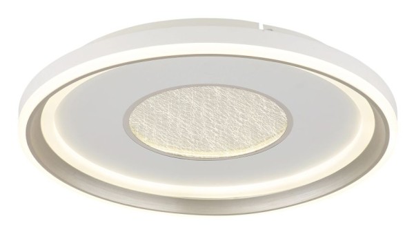 Globo LED Deckenleuchte EILA CCT 2640 lm Ø 48 cm Metall weiß 48558-48