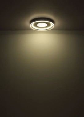 Preview: Globo LED Deckenleuchte EILA CCT 2640 lm Ø 48 cm Metall weiß 48558-48