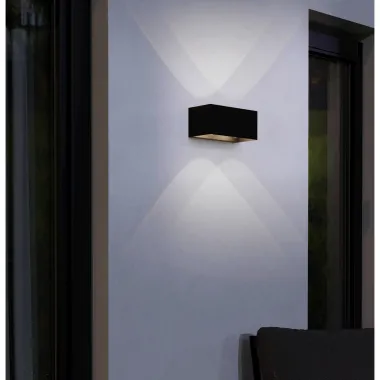 Preview: EGLO LED Außenleuchte Lesmo, Aluminiumguss, IP44, 1388014