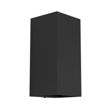 EGLO LED Außenleuchte Eremitana, GU10, 11cm, Metall, schwarz, 900189