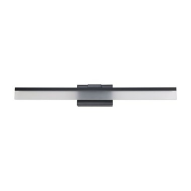 Preview: EGLO LED Wandleuchte Palmital, Bad-Spiegellampe, IP44,59,5cm, 1350lm, Schwarz, 900845