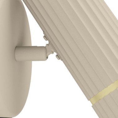 Preview: EGLO Wandlampe Caminia, GU10, 11x15,5cm, Metall beige, 901153