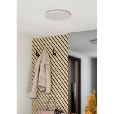 Preview: EGLO Deckenleuchte Minerario, IP54, warmweiß, Ø 30 cm, 901576
