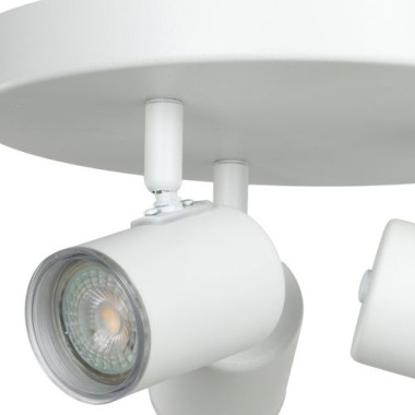 Preview: EGLO Deckenlampe 3-flammig Consuma 1, GU10, IP44, Ø25cm, 901962