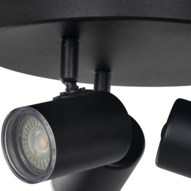 Preview: EGLO Deckenlampe 3-flammig Consuma 1, GU10, IP44, Ø25cm, 901965