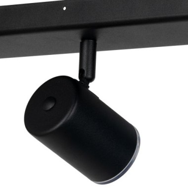 Preview: EGLO Deckenlampe 3-flammig Consuma, GU10, IP44, 40x8cm, schwarz, 901966