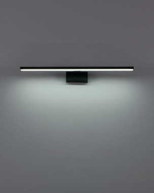 Preview: EGLO LED Spiegelleuchte Conettilla, 60cm, schwarz, 901848