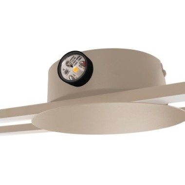 Preview: EGLO LED Wandlampe Venticello, Sand, 2535lm, 3000K, 902126