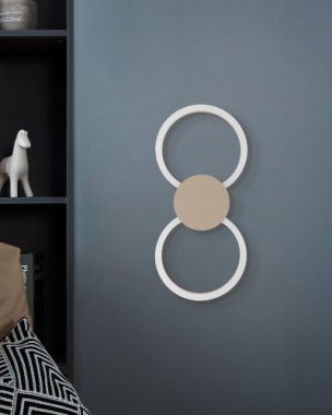 Preview: EGLO LED Wandlampe Venticello, Sand, 2535lm, 3000K, 902127
