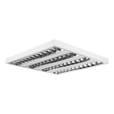 Eglo LED-Rasterleuchte CCT 59,5cm Weiß 5600lm Martelliano, 902205