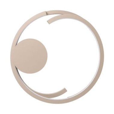 Preview: EGLO LED Deckenleuchte Mezzomonte, CCT/dimmbar Sand, Ø48cm, 4400lm, 901823
