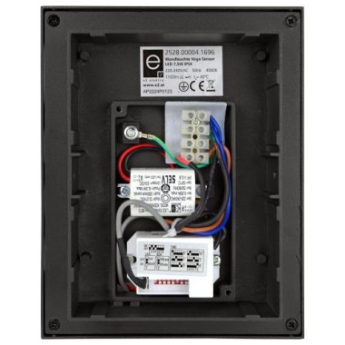 Preview: E2 Elektro Außenwandleuchte VEGA Sensor, 7,5 W, IP54, anthrazit, 2528000041696