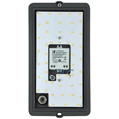 Preview: E2 Elektro Außenwandleuchte CETUS, 12W, IP64, anthrazit, 2528000051696
