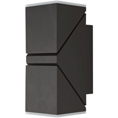 E2 Elektro Außenwandleuchte LYRA up&down, 12W, IP65, anthrazit, 2528000091696