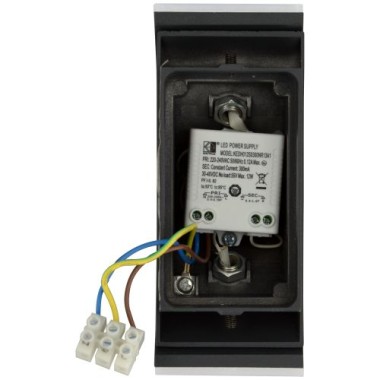 E2 Elektro Außenwandleuchte LYRA up&down, 12W, IP65, anthrazit, 2528000091696