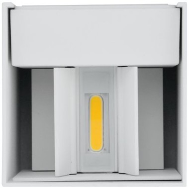 Preview: E2 Elektro Außenwandleuchte QUBE up&down, 7W, CCT, IP65, weiß, 2528000260196