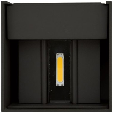Preview: E2 Elektro Außenwandleuchte QUBE up&down, 7W, CCT, IP65, anthrazit, 2528000271696
