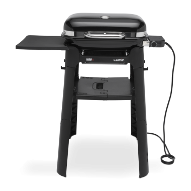 Weber Lumin Compact Elektrogrill mit Stand, black, 91010879