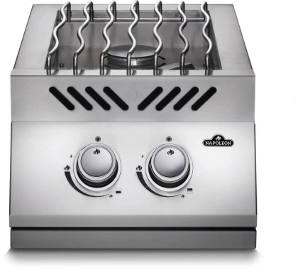 Napoleon Einbau Doppelbrenner der 500er Serie mit Edelstahlabdeckung, 2 Brenner, BI12RTPSS-CE