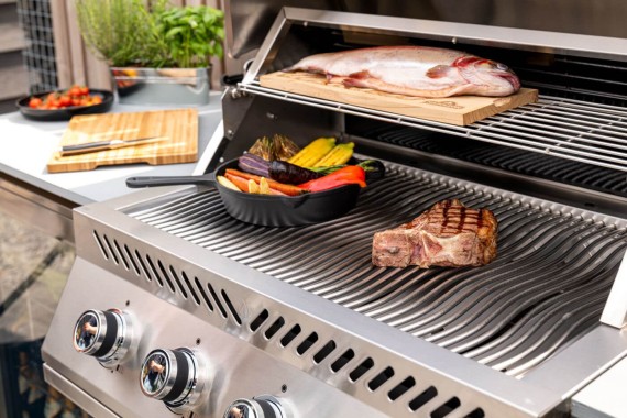 Napoleon Einbau 32-Zoll Propangasgrill der Serie 500 Gasgrill, 4 Brenner, BI32PSS-DE
