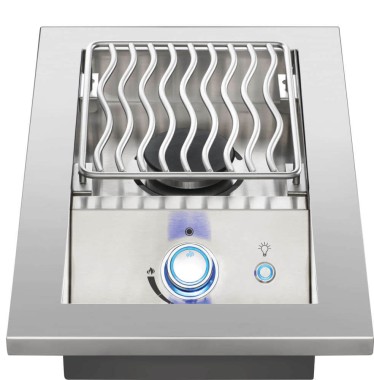 Napoleon Einbau Brenner mit einheitlicher Oberfläche der Serie 700 mit Edelstahlabdeckung, 1 Brenner, BIB10RTPSS-CE