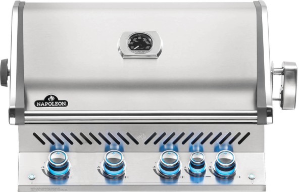 Napoleon Einbaugrill PRESTIGE PRO™ 500 RB mit Infrarot-Heckbrenner, 5 Brenner, BIPRO500RBPSS-3-DE