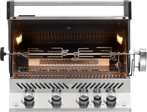 Preview: Napoleon Einbaugrill PRESTIGE PRO™ 500 RB mit Infrarot-Heckbrenner, 5 Brenner, BIPRO500RBPSS-3-DE