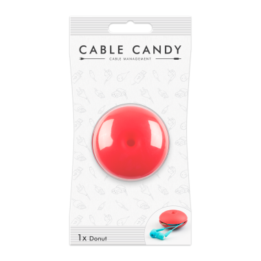 MLINE Cable Candy, Kabelaufbewahrung, Donut Pink, CC002