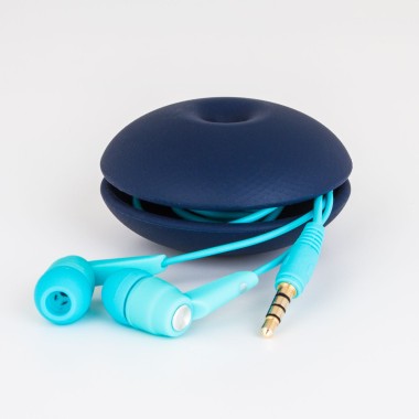 MLINE Cable Candy, Kabelaufbewahrung, Donut Blau, CC003