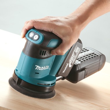 Preview: Makita Akku-Exzenterschleifer LXT DBO180, 18V, Solo, DBO180Z
