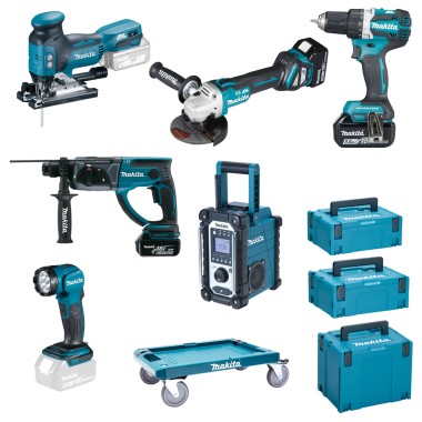 Makita Akku-Spezialset LXT - DLX6112JX1EXTRA