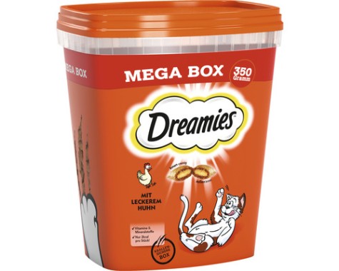 DREAMIES Mega Box 350g mit Huhn, 385287