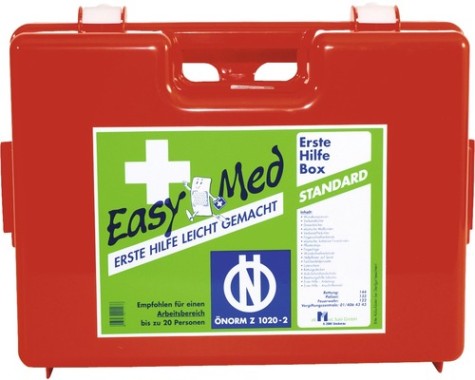 Erste Hilfe Box Standard für Büro- Lager- und Sozialbereich, Standard Typ 2, 163