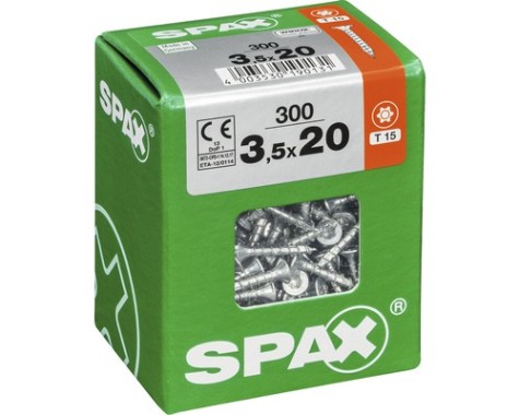 Spax Universalschraube, 3,5x20, 300 St., 4191020350207