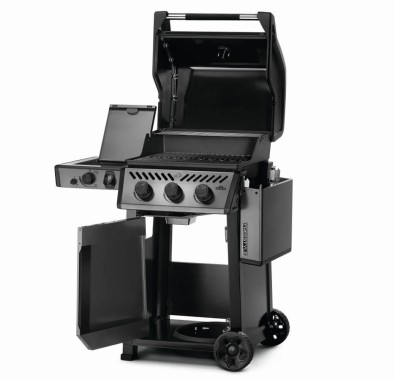 Napoleon Gasgrill Freestyle F365DSIB mit Infrarot-Seitenbrenner, 4 Brenner, graphit, F365DSIBPGT-DE